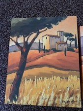 Bild Toskana Kunstdruck Mauro Cellini 24 x 30 cm Dekoration Frankreich Gemälde