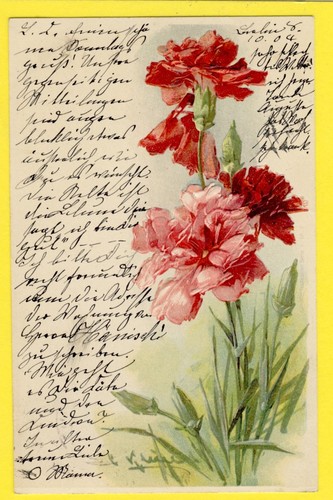Tolle postkarte geprägt - tolle,
