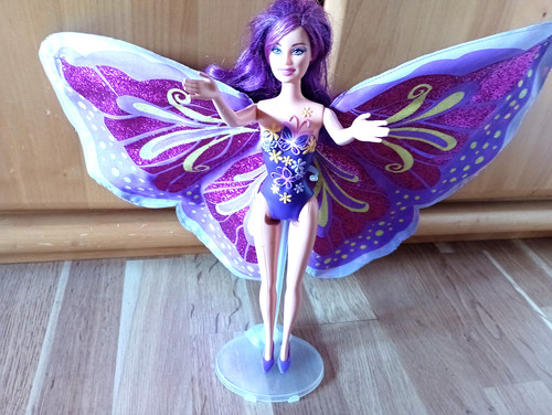Mattel barbie puppe - puppe, lila