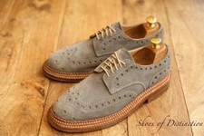 Grenson One Grey Suede Triple