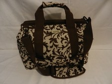 # reisenthel - kleine Reisetasche - Marmor-Design - Braun/Beige #