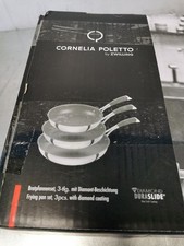 ZWILLING CORNELIA POLETTO by ZWILLING Edelstahl Bratpfannen, Set 3-teilig (20 c