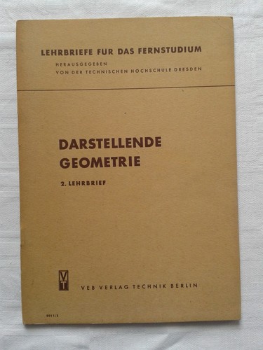 Darstellende geometrie - darstellende, 2