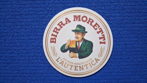 Birra moretti bierdeckel - birra,