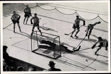 Sammelbild Olympia 1936, Eishockeyspiel Kanada gegen Österreich - 10715695