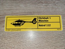 Luftrettung Aufkleber ADAC
