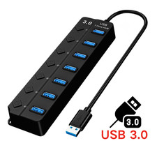 USB 3.0 Hub 7 Port Verteiler