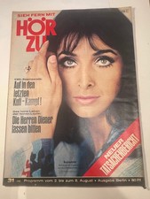Hörzu Zeitschrift 31/1969 (2.–8. Aug. 1969) • Schauspielerin Dunja Rajter • Mode