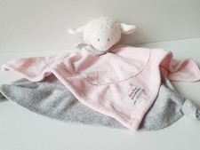 Käthe Kruse Schaf Lamm rosa Schmusetuch Kuscheltuch Schnuffeltuch Baby Tuch