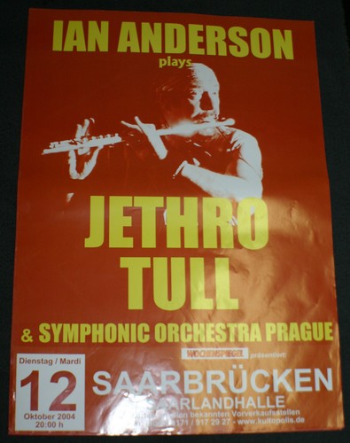 Konzert poster plakat ian - konzert,