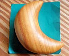 Holz Halb Mond Dekoration zum