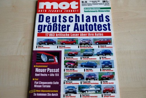 Mot 1993 fiat coupe - mot, 25/1993