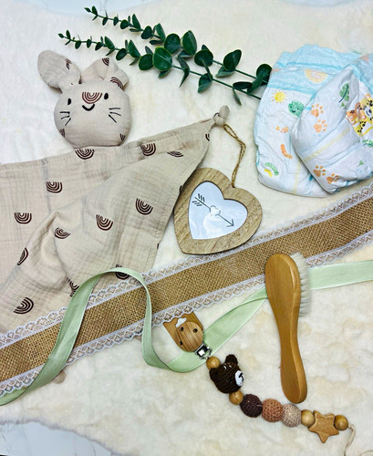 Windeltorte baby geschenkset - windeltorte,