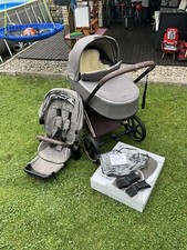 Cybex Platinium Priam Luxus Kinderwagen & Buggy Rose Gold Manhatten Grey Plus