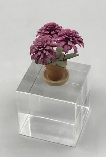 Holz blumen topf erzgebirge - blumen,