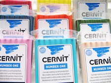 Cernit Modelliermasse Polymer Clay Nummer 1 56g Pack  SERAJOSY