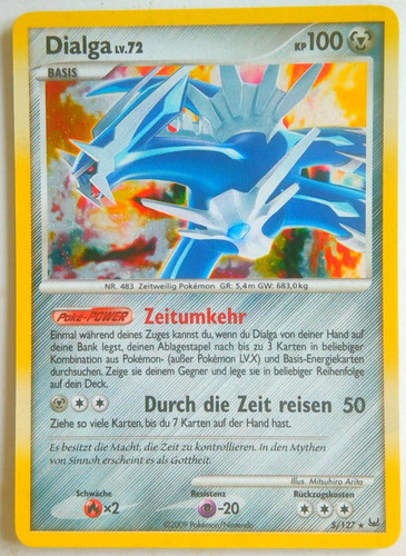 Dialga 127 holo - dialga,
