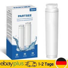 2X Kühlschrank Wasserfilter für Bosch Ultra Clarity 644845, Siemens Neff Miele