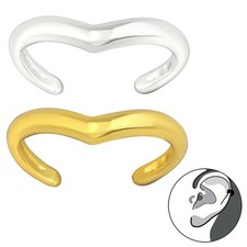 Ohrklemme Silber 925  Ear Cuff