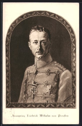 Ansichtskarte kronprinz - ansichtskarte,