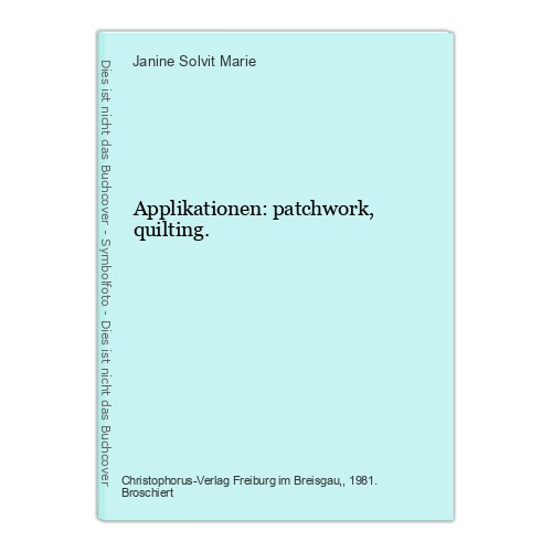 Applikationen patchwork - applikationen:,