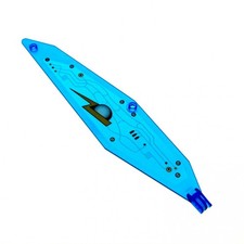 1x Lego Flügel dunkel blau links bedruckt Schaltkreis RCX Insectoids 30230px1