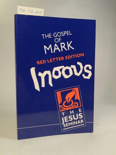 The gospel mark red letter - gospel,