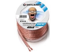 OEHLBACH Speaker Wire SP-15 1000, Lautsprecherkabel, 10 m