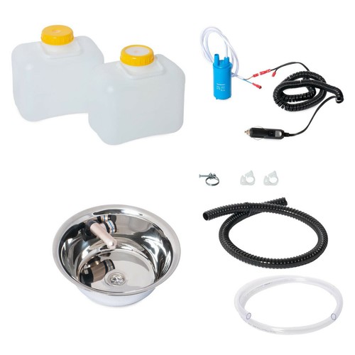12v camping spüle set - spüle, cm