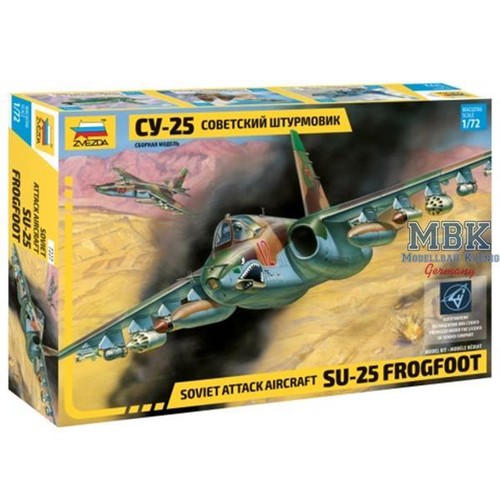 Zvezda zv7227 sukhoi 25 - zvezda, su-25