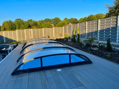 Gfk schwimmbecken mit - schwimmbecken,