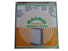 MAGNUS Warmluftfilter für Öl