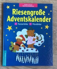 DIY Buch Riesengroße Adventskalender Fensterbilder  Weihnachten mit Vorlagen