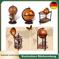 Holz Globus Bar Freistehend