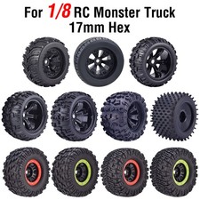 170 MM 155 MM 150 MM Reifen Rad 17mm Hub Hex für 1/8 RC Monster truck Traxxas