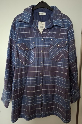 Ulla popken flanell hemd - flanell,