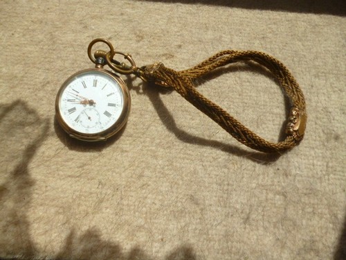 Taschenuhr 800er silber - -,