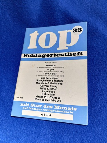 Top schlagertextheft 33 - schlagertextheft,