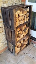 VINTAGE HOLZ APFEL OBSTKISTEN