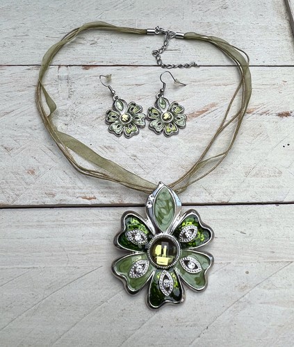 Strass schmuck set halskette - strass,