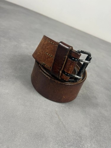 Dicker ledergürtel braun - dicker,