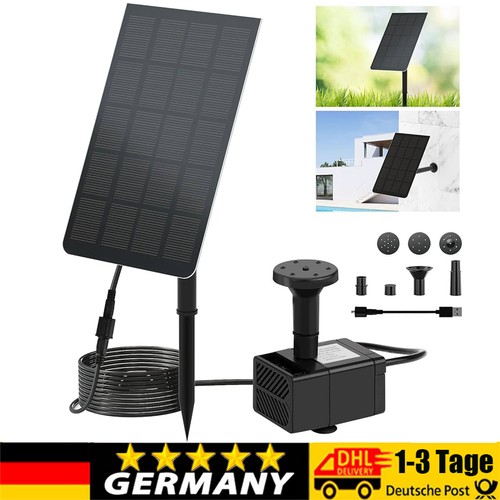 Solarpumpe springbrunnen - solarpumpe,