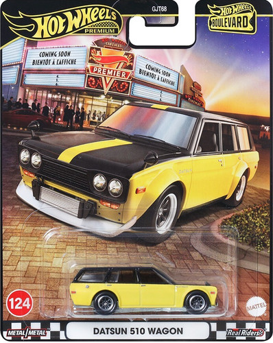 Hot wheels premium datsun 510 - wheels,