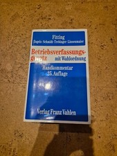 Buch: Betriebsverfassungsgesetz mit Wahlordnung (siehe Foto)!