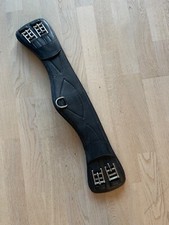 Ledersattelgurt 60 cm schwarz Claridge House