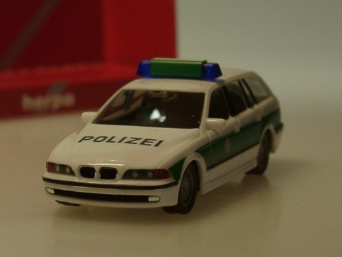 Herpa bmw 5er - 5er, polizei