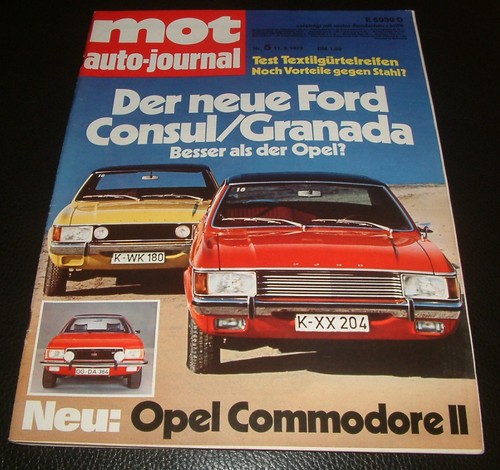 Mot 1972 ford consul - 5/1972,