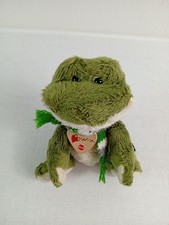 Trudi Bussi Frosch mit Herz Stofftier Kuscheltier Plüschtier ca. 18cm Rar Selten