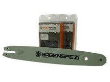 Schwert + 2 Ketten passend für Stihl E14 MSE 140 MSE140 30 cm 3/8" 44 TG 1,1 mm