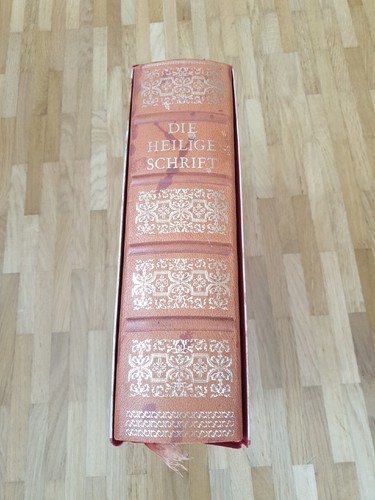 Bibel leder goldschnitt - bibel,, leder,